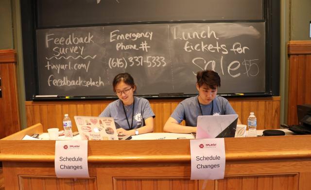 two students at a desk
