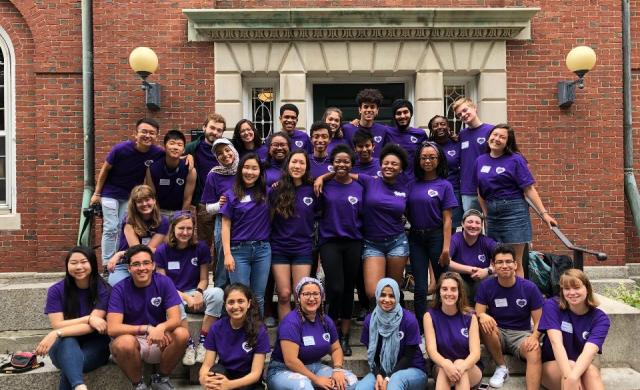 group of Harvard's First-Year Urban Program students