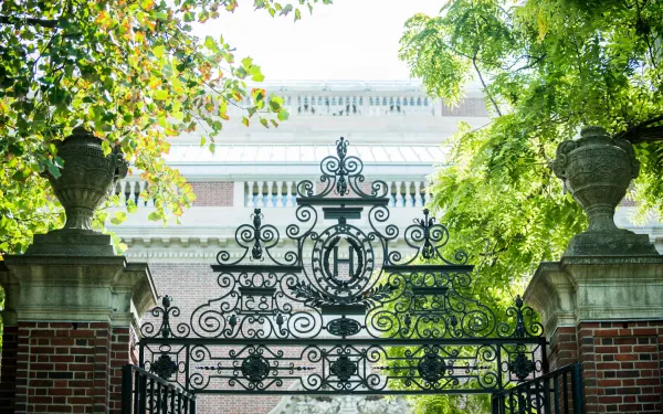Gates of Harvard Yard