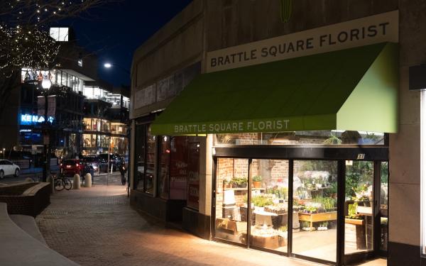 The old Brattle Square storefront.