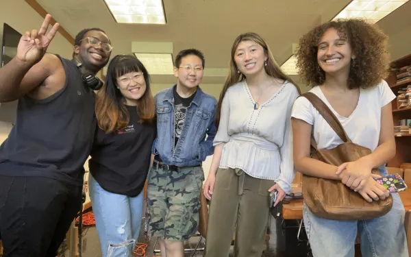Five student interns.