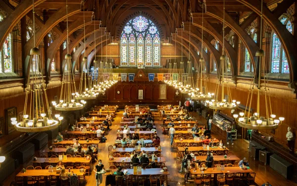 Aerial View of Annenberg Hall