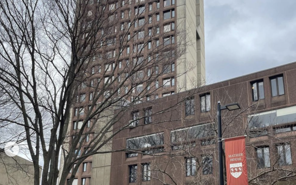 Mather Tower and building