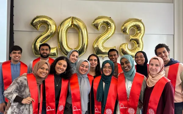 Seniors at the Harvard Islamic Society Send Off