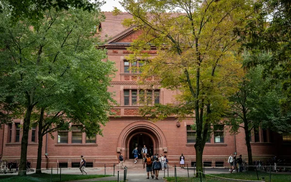 Sever Hall Entrance
