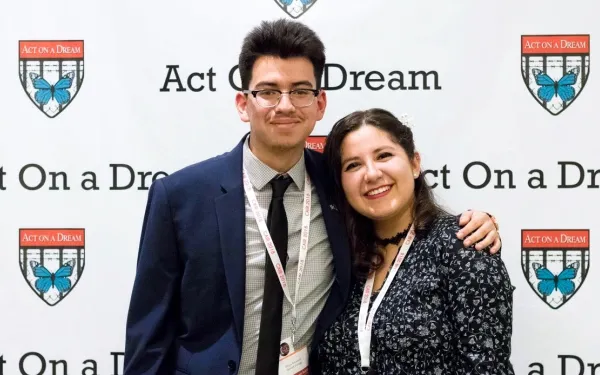 Students from Act on a Dream student group