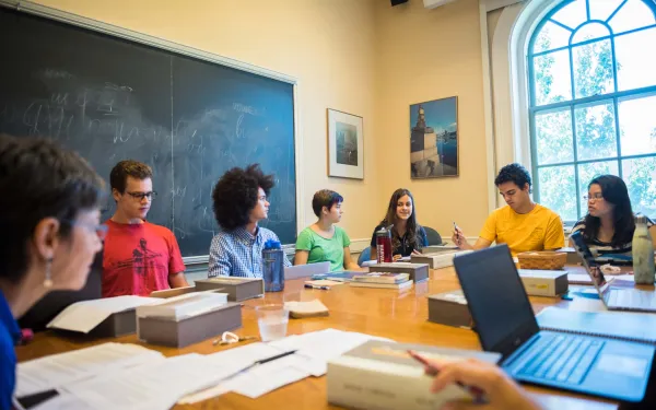 Students in a class
