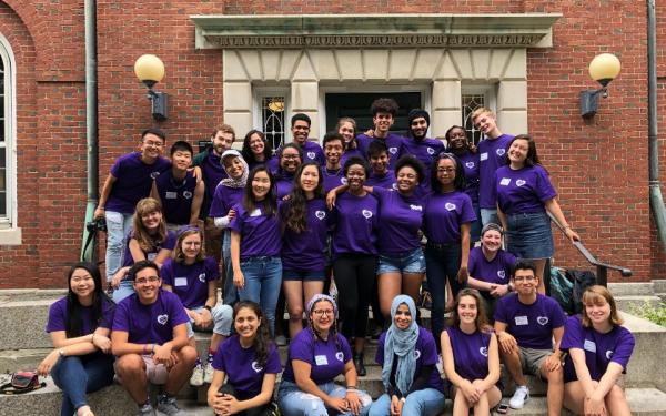 group of Harvard's First-Year Urban Program students