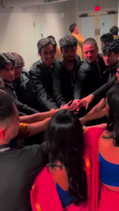 Image of @harvardadmissions behind the scenes of Ghungroo ‘24 #community #performingarts #fyp #harvard #studentlife  ♬ original sound - Harvard Admissions