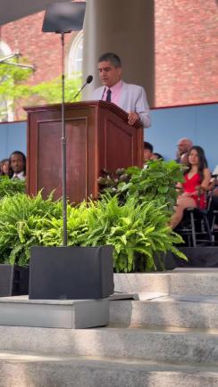 Image of @harvardcollege Congratulations Class of 2023. You have fulfilled the mission of the College 🥹 #Harvard #HarvardCollege #CollegeTok #EduTok #LifeAtHarvard #CollegeLife #HarvardLife #HigherEducation #College #Graduation #CongratsGrads #Grads #Commencement #HarvardCommencement #372ndCommencement #ClassDay #DeanKhurana #Speech #Inspirational #fyp #Wisdom #Serendipity  ♬ Piano pop sound inspired by graduation ceremony - 4.5Music