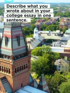 Image of @harvardadmissions Your personal essay is your opportunity to share anything you'd like! Remember, it doesn't have to be exotic to be compelling. @Dylan Goodman @Miles Barakett ✏️🧠 #HarvardCollege #Essaytips #CollegeApplication  ♬ original sound - harvardadmissions - Harvard Admissions